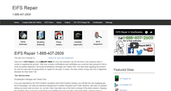 Desktop Screenshot of eifsrepair.info