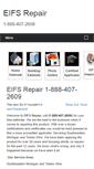 Mobile Screenshot of eifsrepair.info