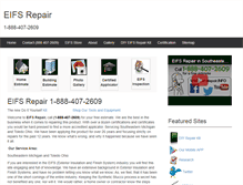Tablet Screenshot of eifsrepair.info